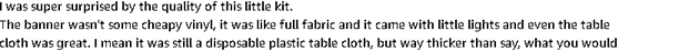 Original, unrewritten customer comment image excerpt from collage review 2