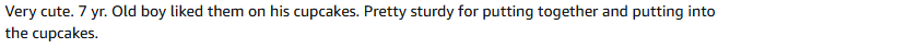Original, unrewritten customer comment image excerpt from source screenshot 3